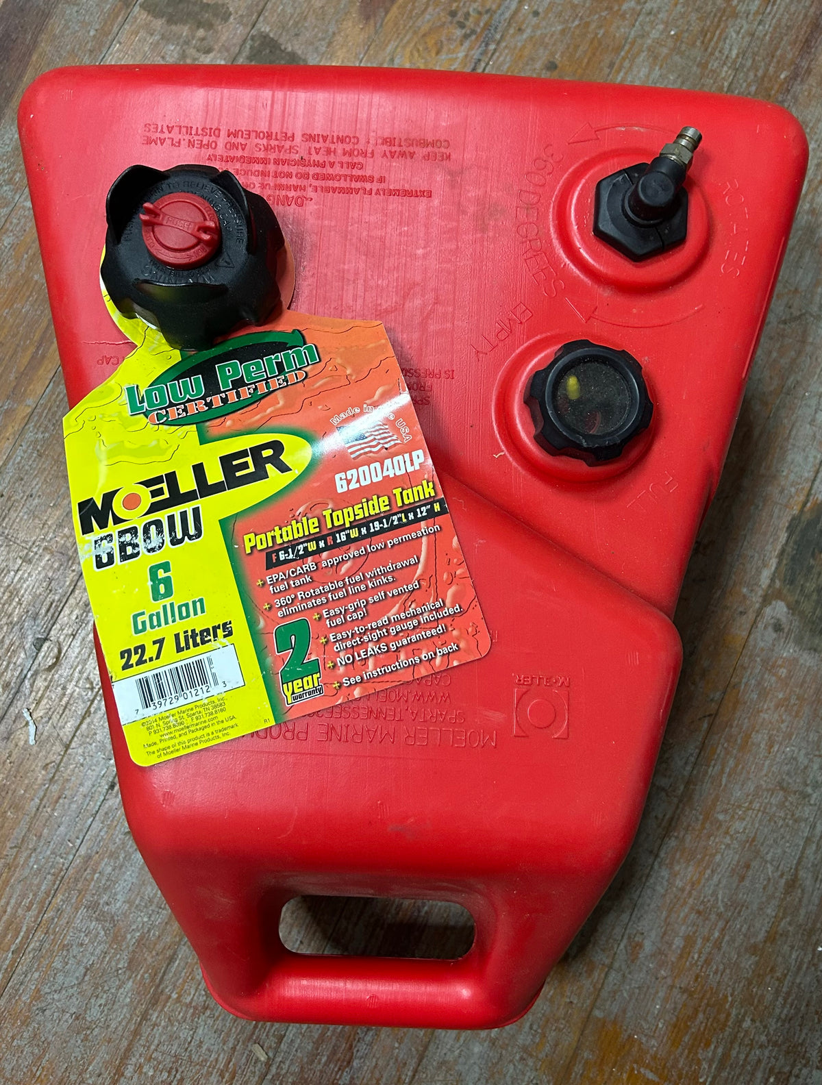 Moeller 6-gallon Fuel Tank