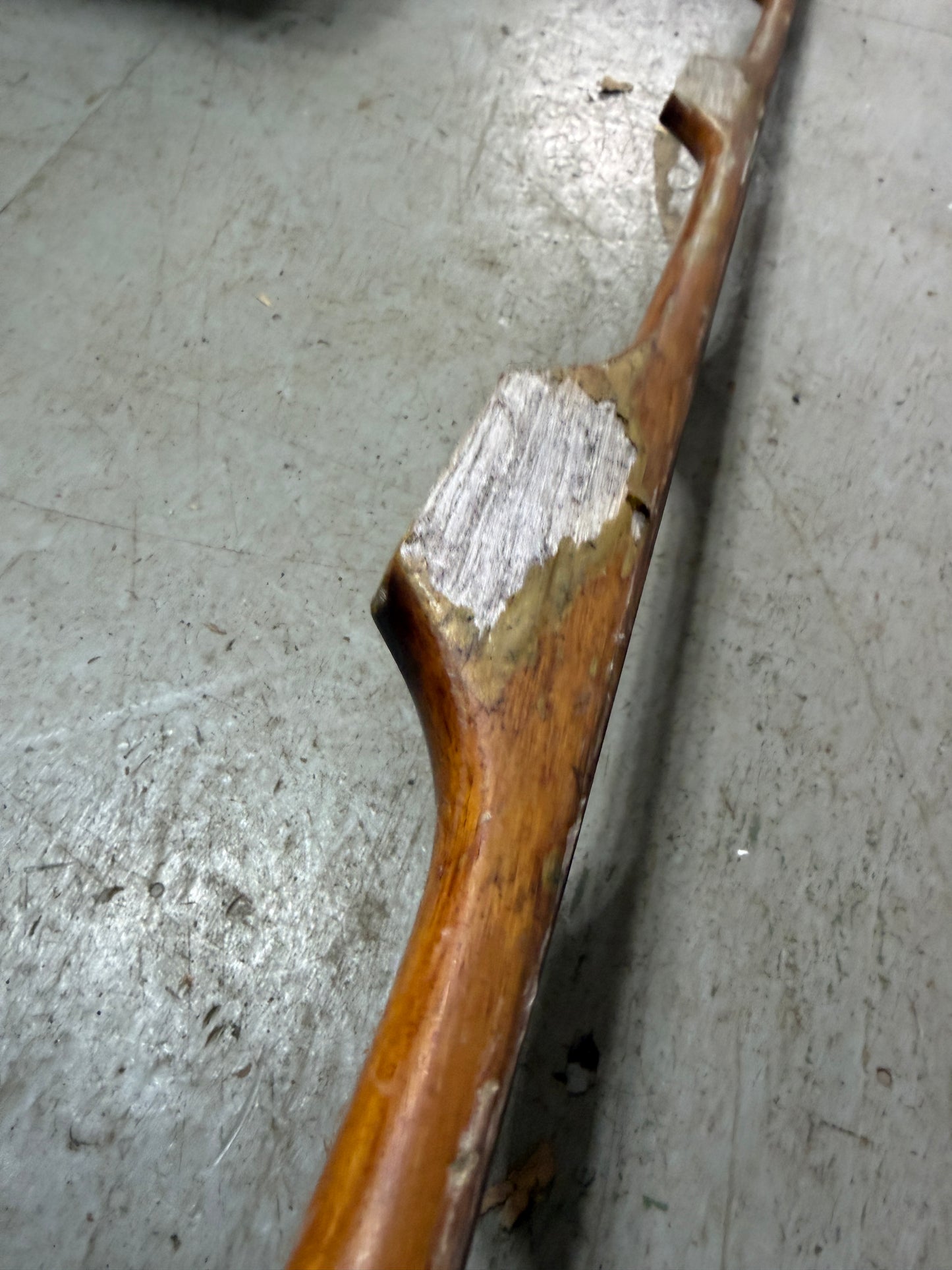 111" Long Teak Handrail