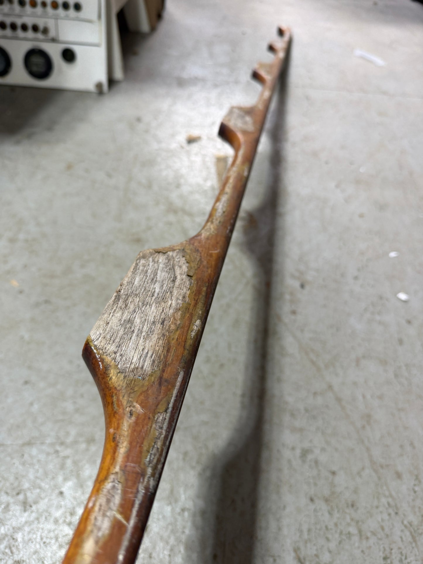 111" Long Teak Handrail