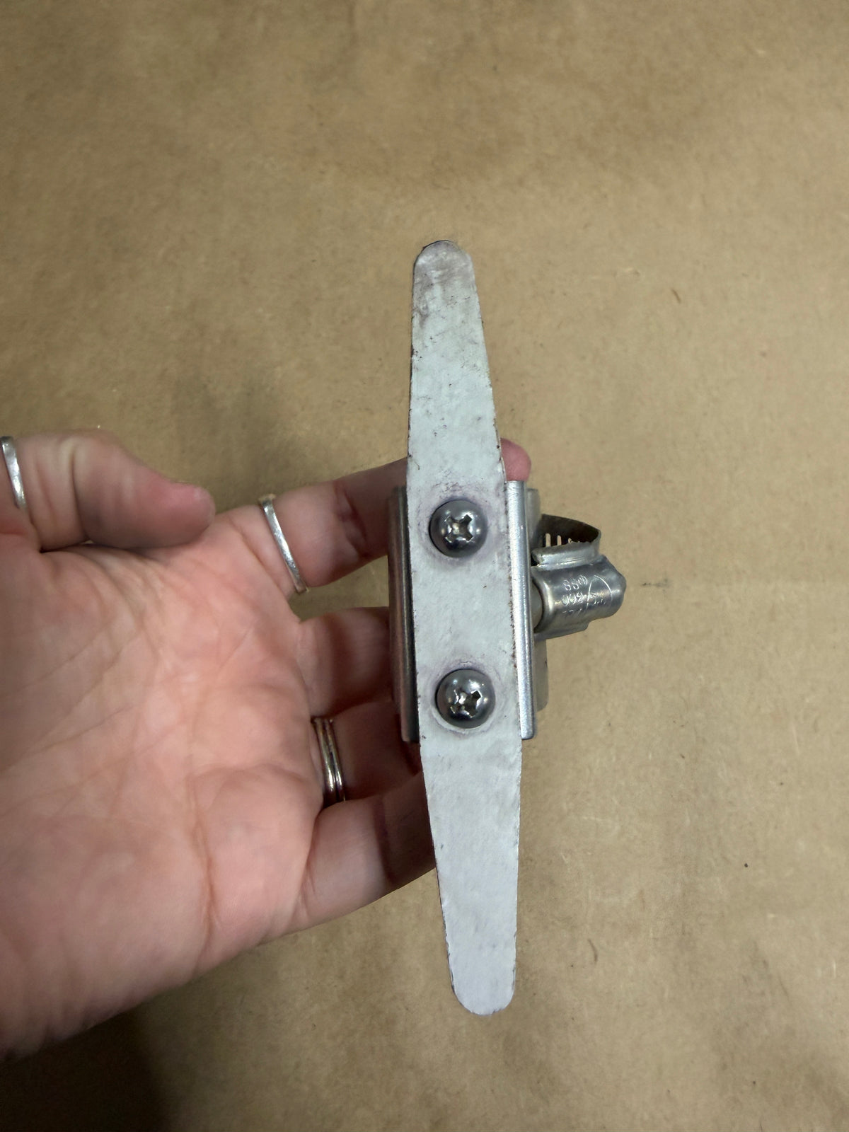 4 1/2" Aluminum on C. Sherman Johnson Bracket