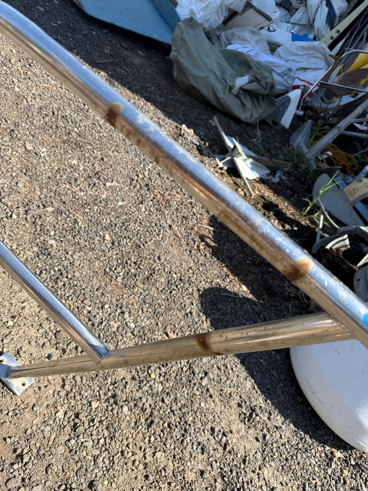 IRWIN 31 Split Stern Railing / Pulpit