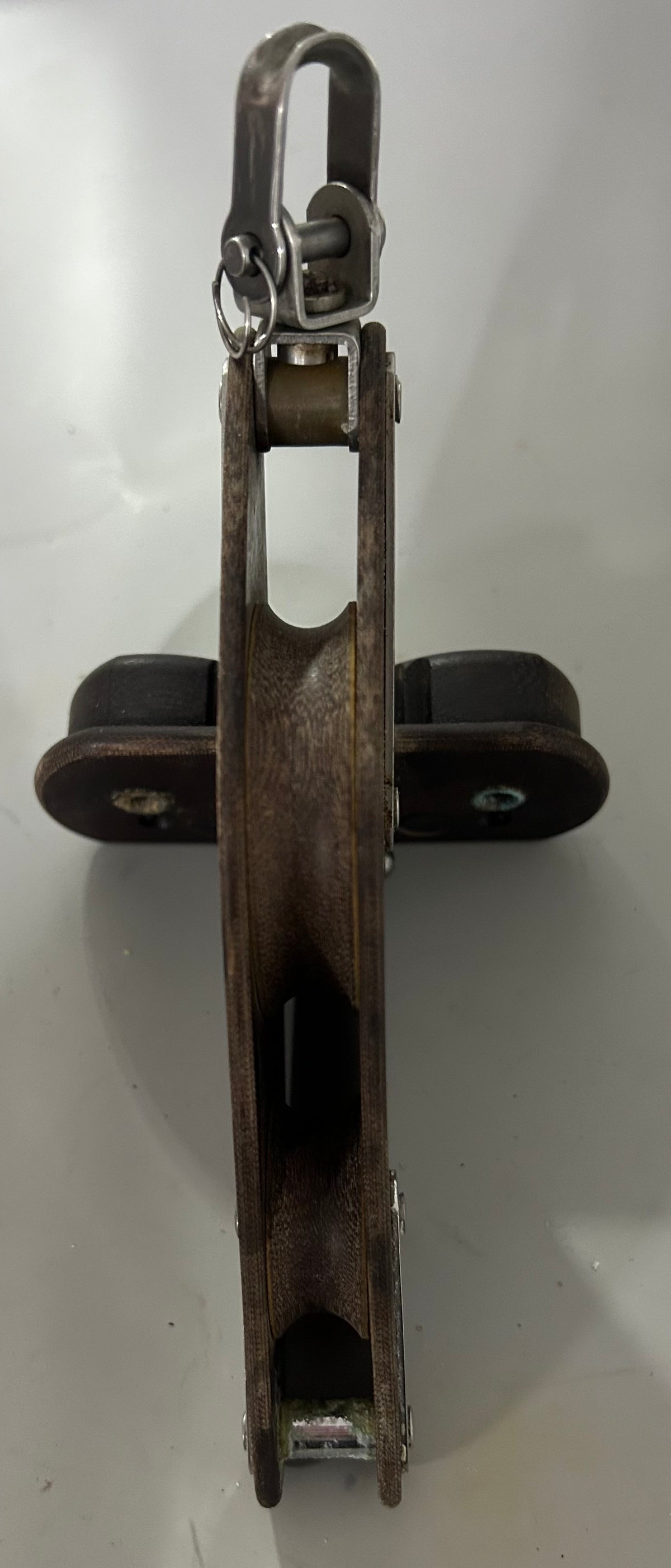 Tuphblox 370 Fiddle Block W/ Cam Cleat & swivel Shackle - 3/8" Line