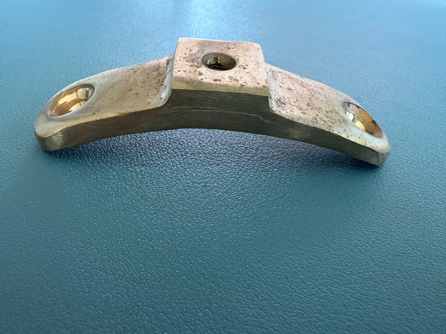 Mounting Bracket For Spinnaker Pole Track On a Round Mast