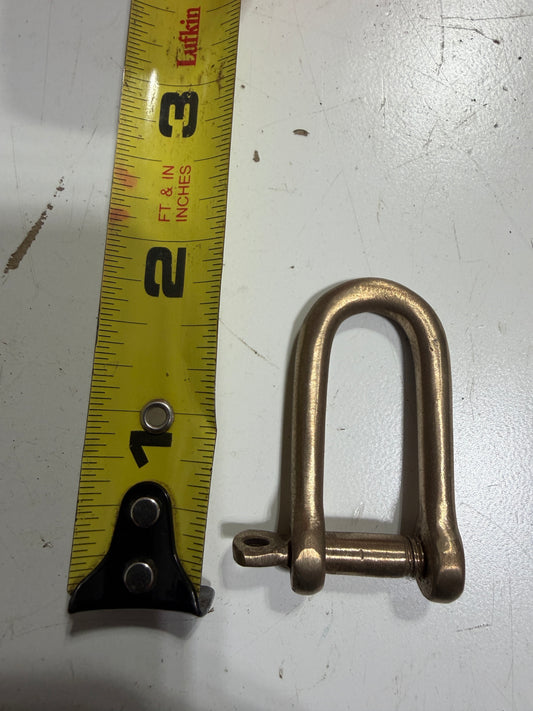 3/16" Bronze Elongated Shackle