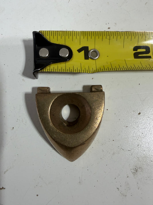 1 1/8" Bronze Track End