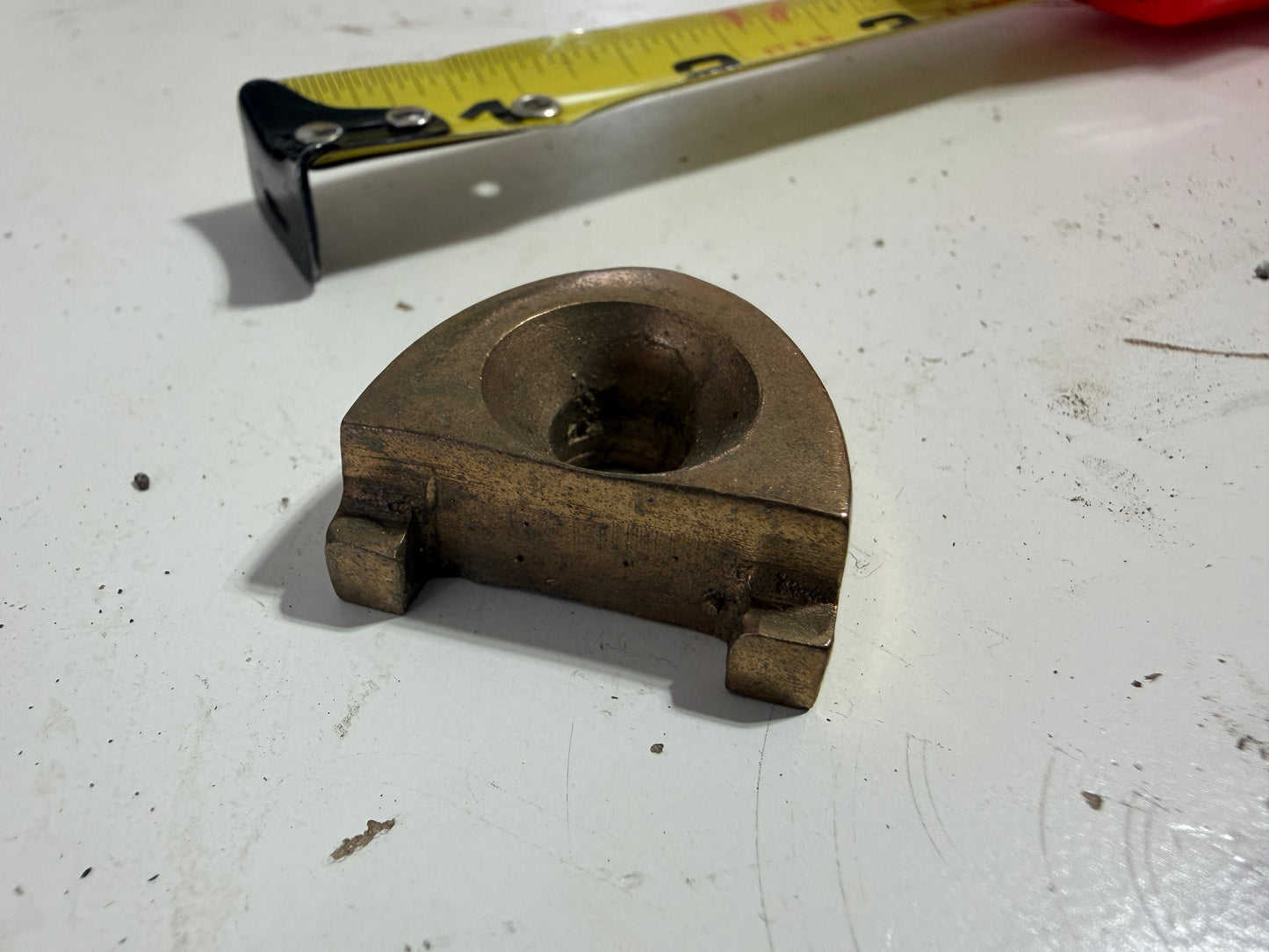 1 1/8" Bronze Track End