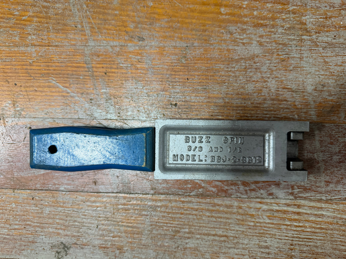 Buzz Spin Mold 3/8 and 1/2 - MODEL: BSJ-2-3812