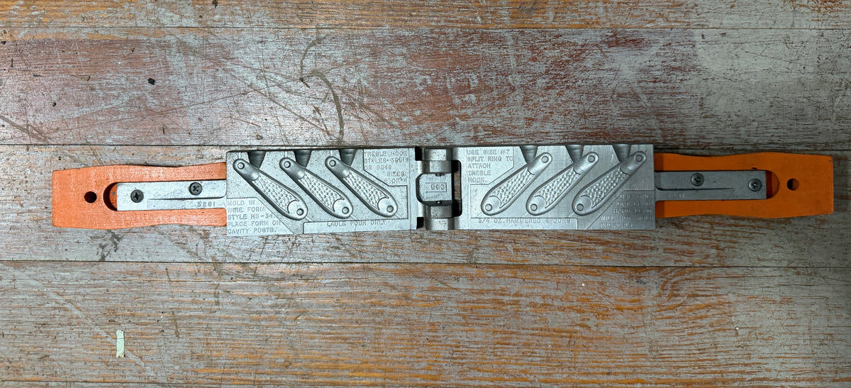Hammered Spoon Mold 3/4oz. Size - MODEL: HS-3-34