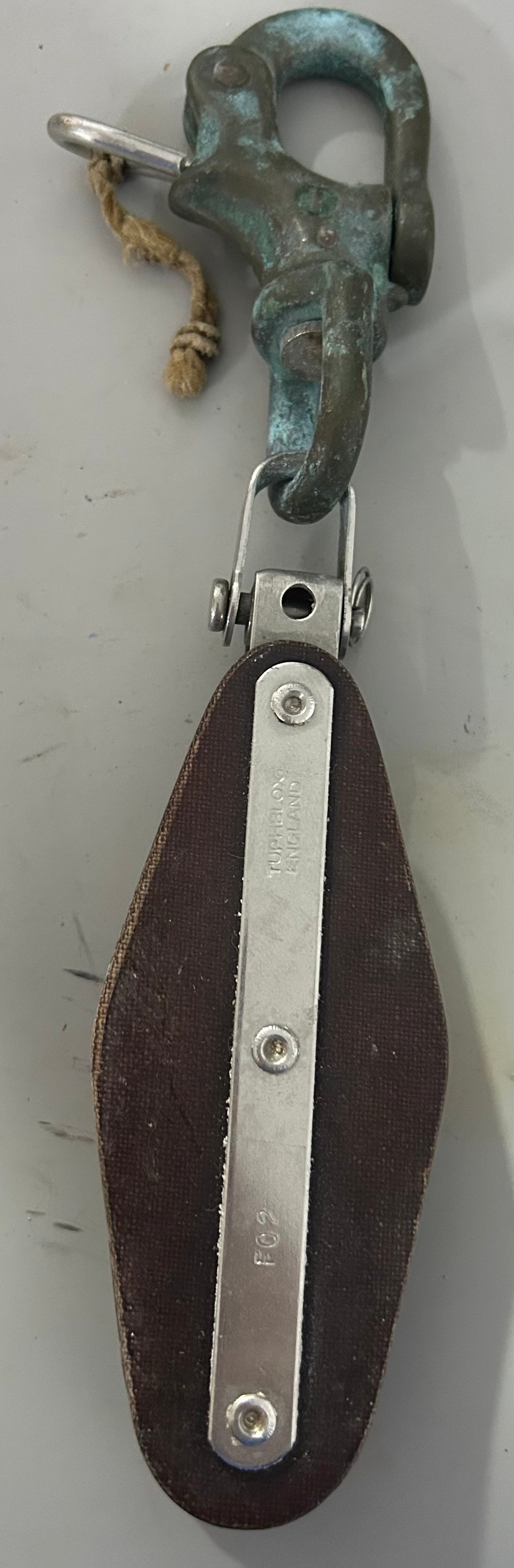 Tuphblox FQ2 Fiddle Block With Bronze Shackle - 3/8" Line