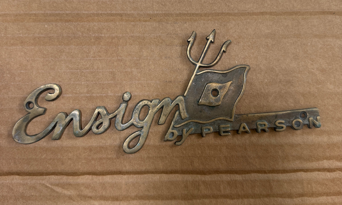 Pearson Ensign Bronze Coaming Plate