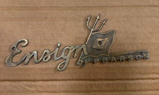 Pearson Ensign Bronze Coaming Plate