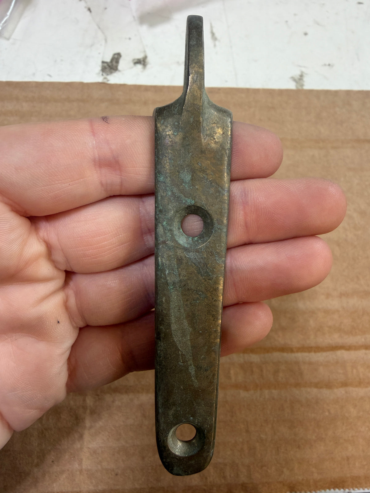 Bronze Stem Head Fitting BB0492 - Fits on most 16' Boats