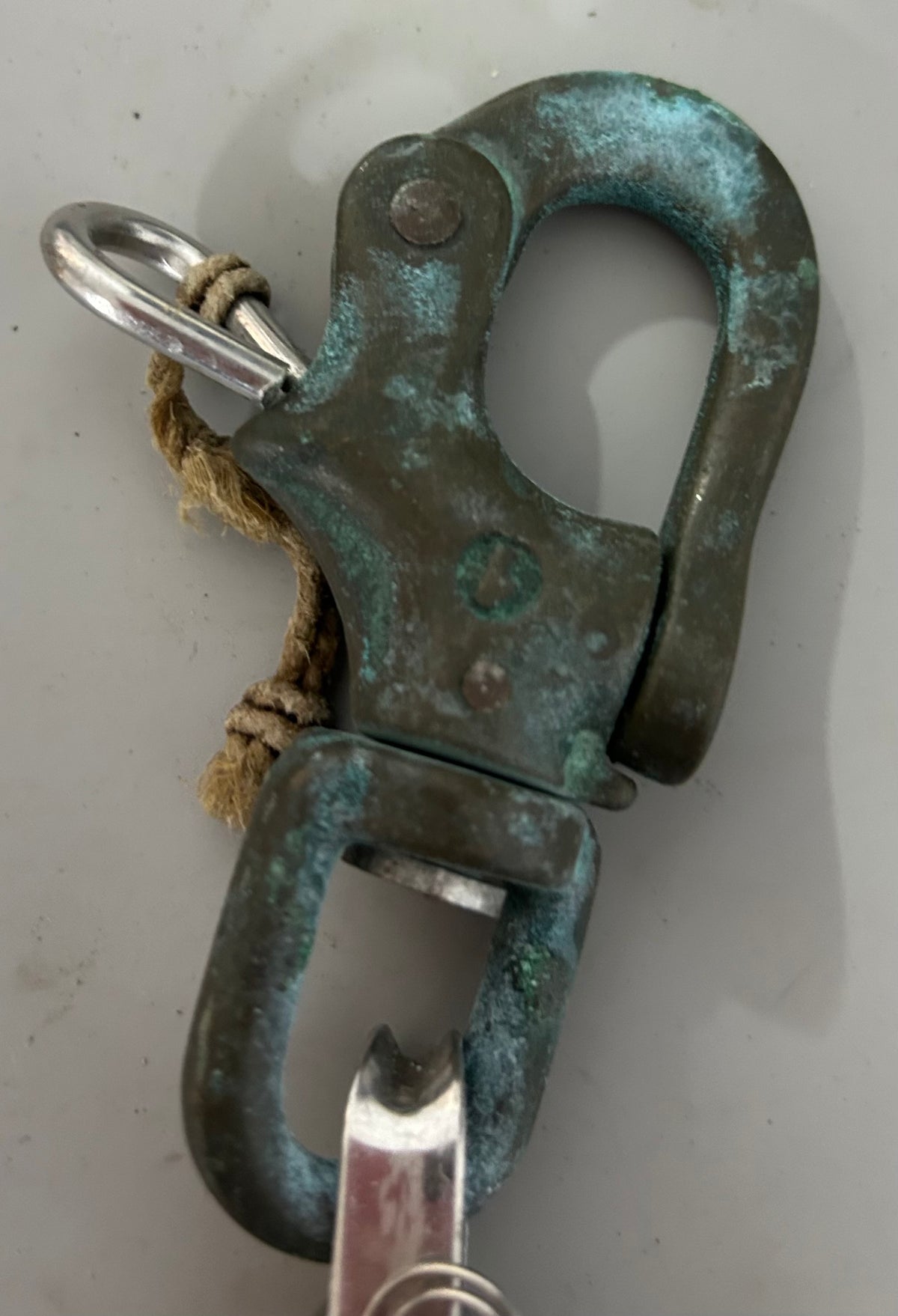 Tuphblox FQ2 Fiddle Block With Bronze Shackle - 3/8" Line