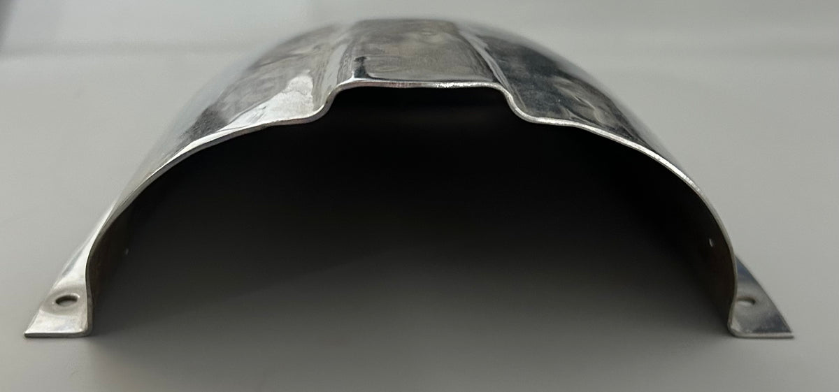 Stainless Steel Clam Shell Vent - 6 3/4" Length x 5 3/4" Width x 2 1/4" Height