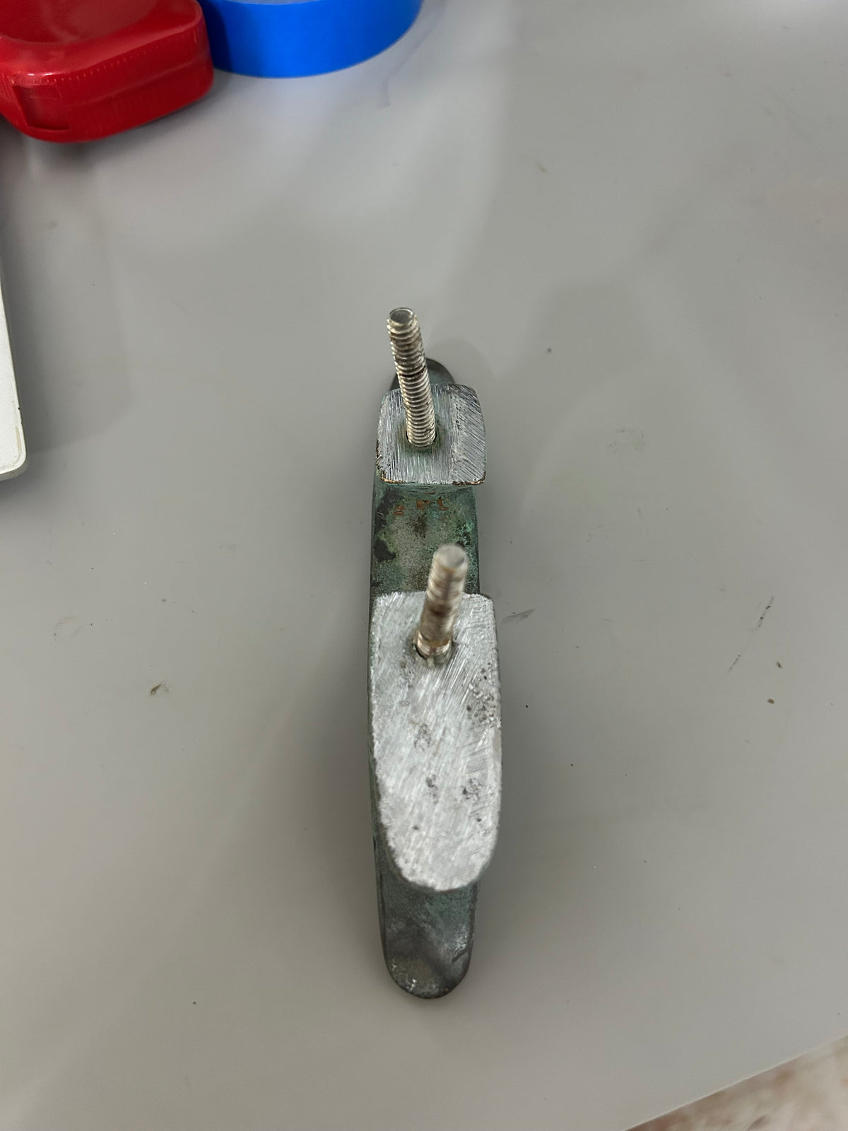 6" Patina Bronzed Toe Jam Cleat