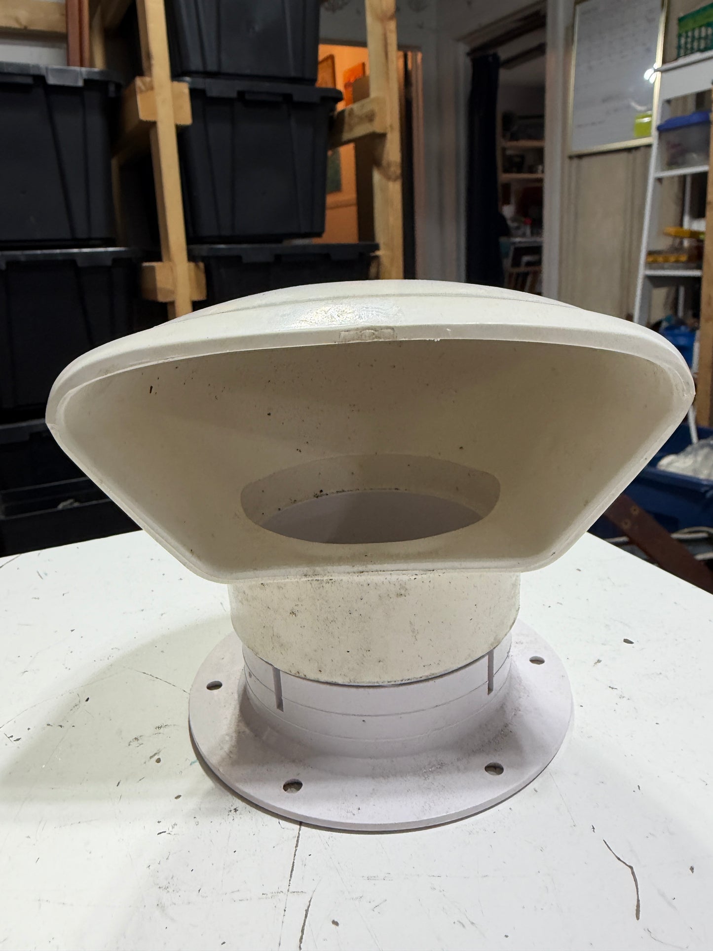 Nicro 3" Low Profile PVC Cowl Vent
