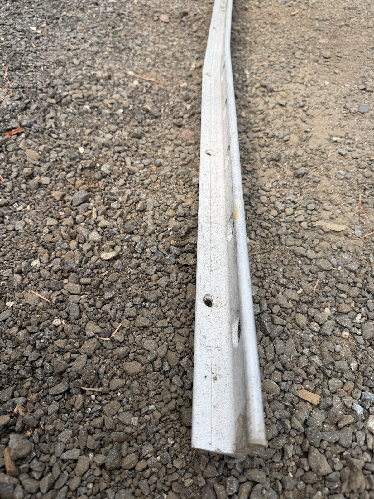 Aluminum Toe / Rub Rail -(EACH SECTION IS APPROX. 7.5')