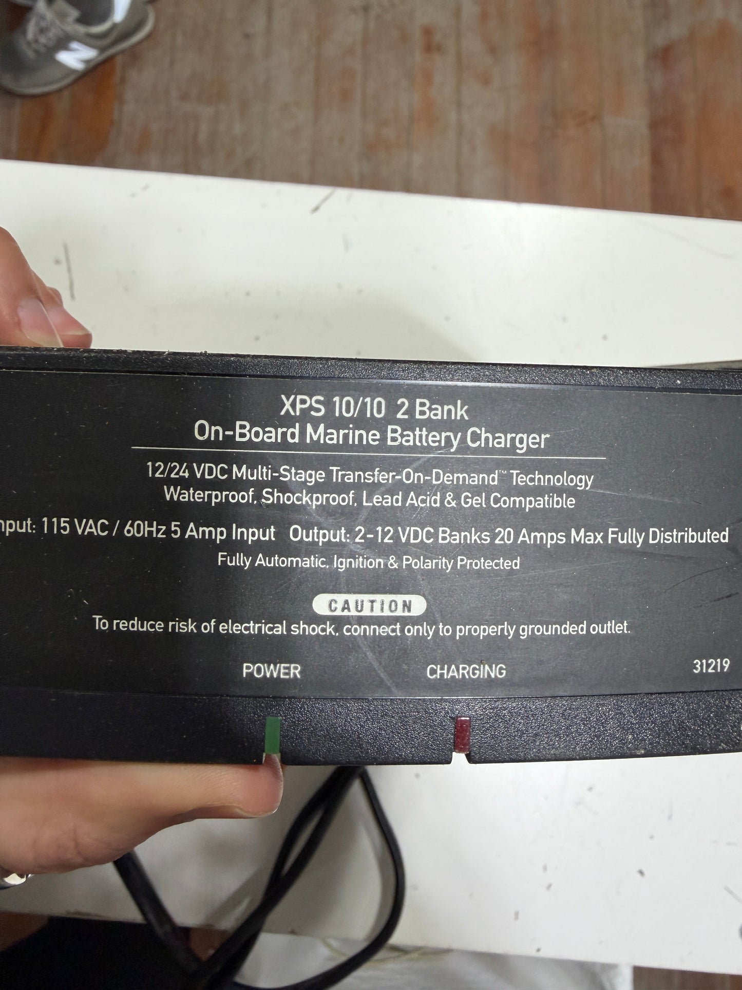 Bass Pro XPS 10/10 2 Bank Mariner Battery Charger