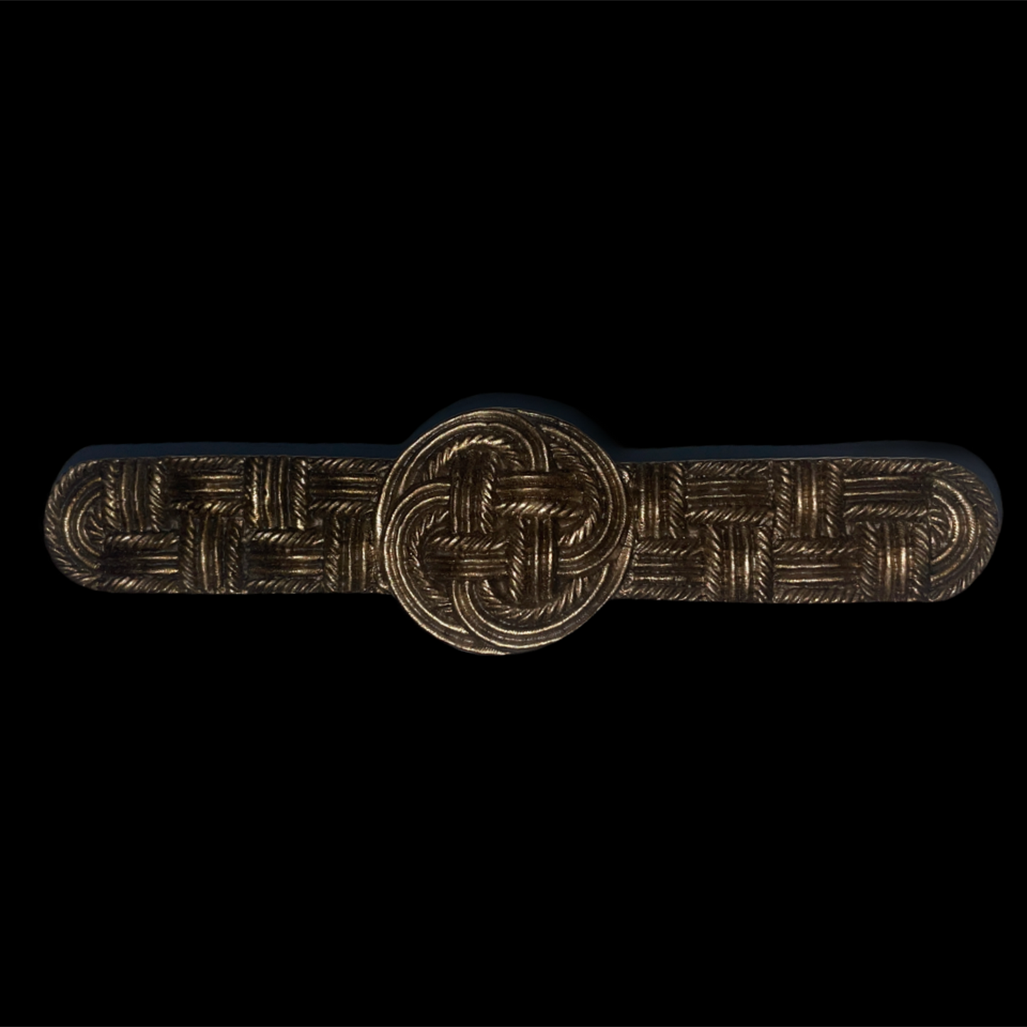 4" Bronze Knotted Style Drawer Pull Handle - Made in USA