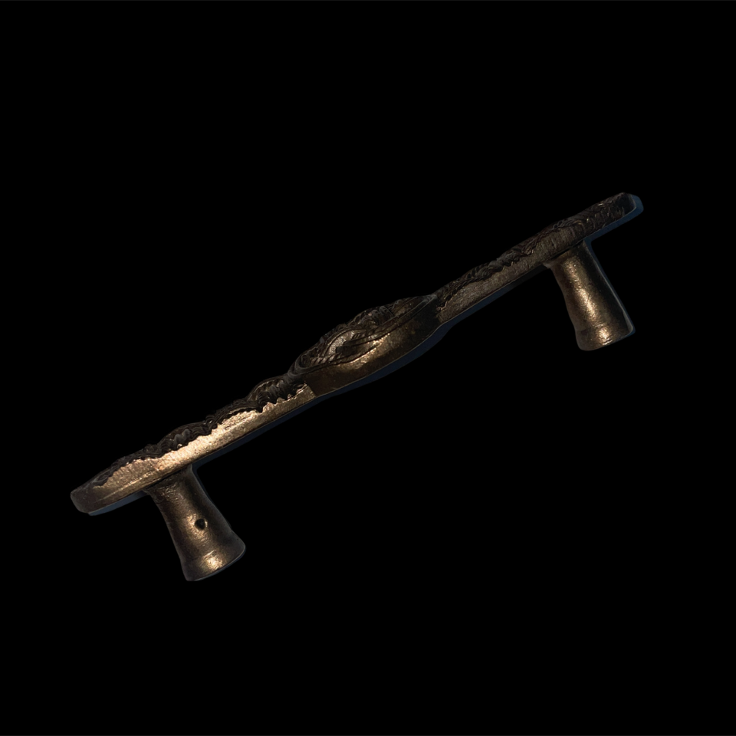 4" Bronze Knotted Style Drawer Pull Handle - Made in USA