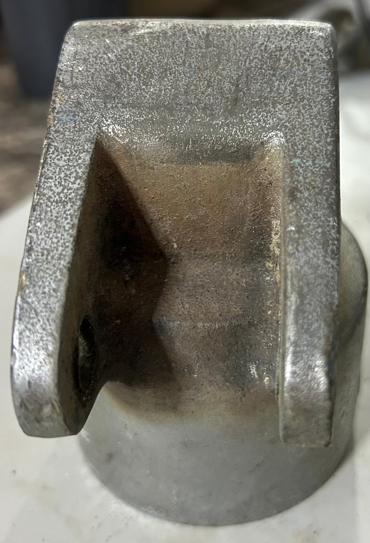 Chromed Bronze Rudder Cap- 2 3/8" ID