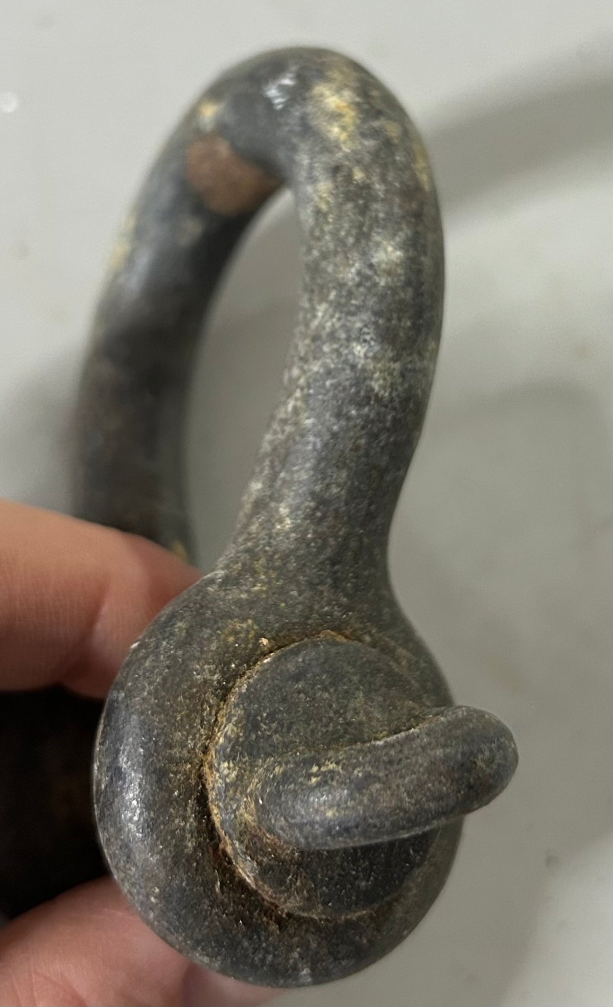 Galvanized Bow Shackle - 1/2" Pin Diameter - 1" Width
