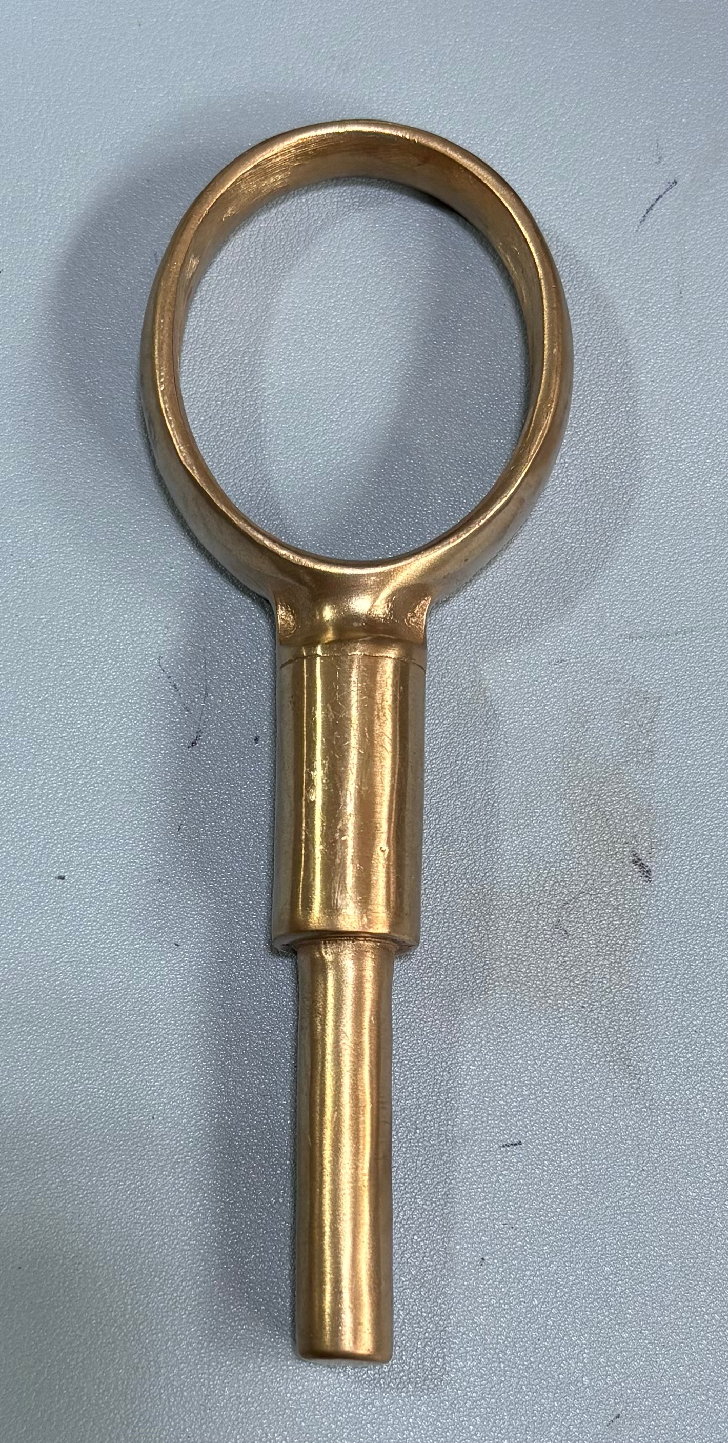 PAIR Bronze Raised Oval Oar Lock Code BB3198