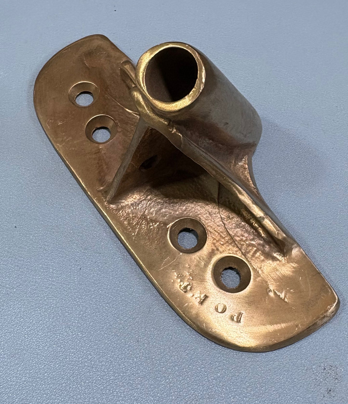 PAIR Bronze Oar Lock Holder Angled Code BB1004