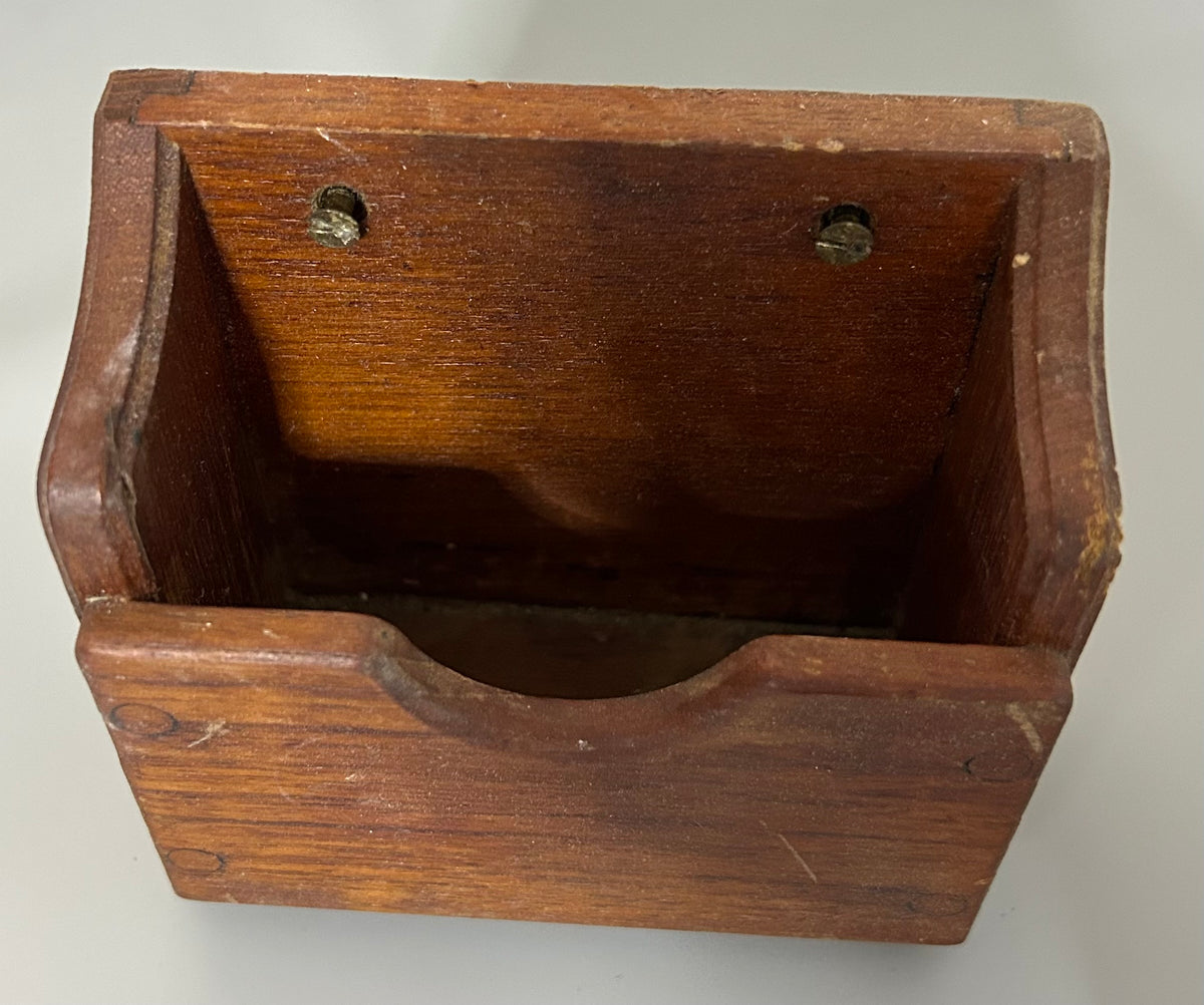 Hand bearing Compass Rack - Teak 4 1/4" x 4"