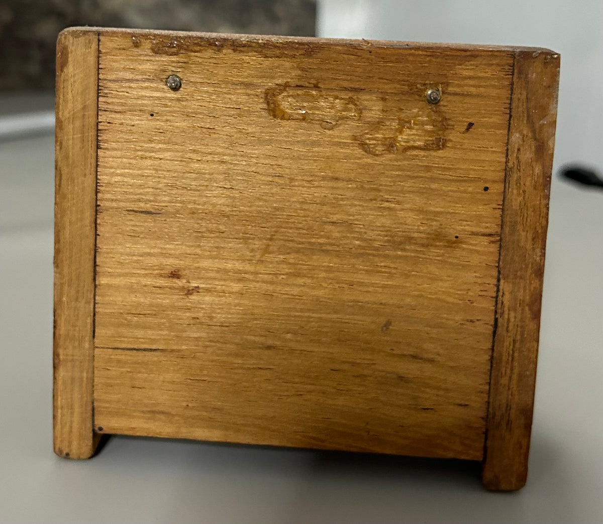 Hand bearing Compass Rack - Teak 4 1/4" x 4"