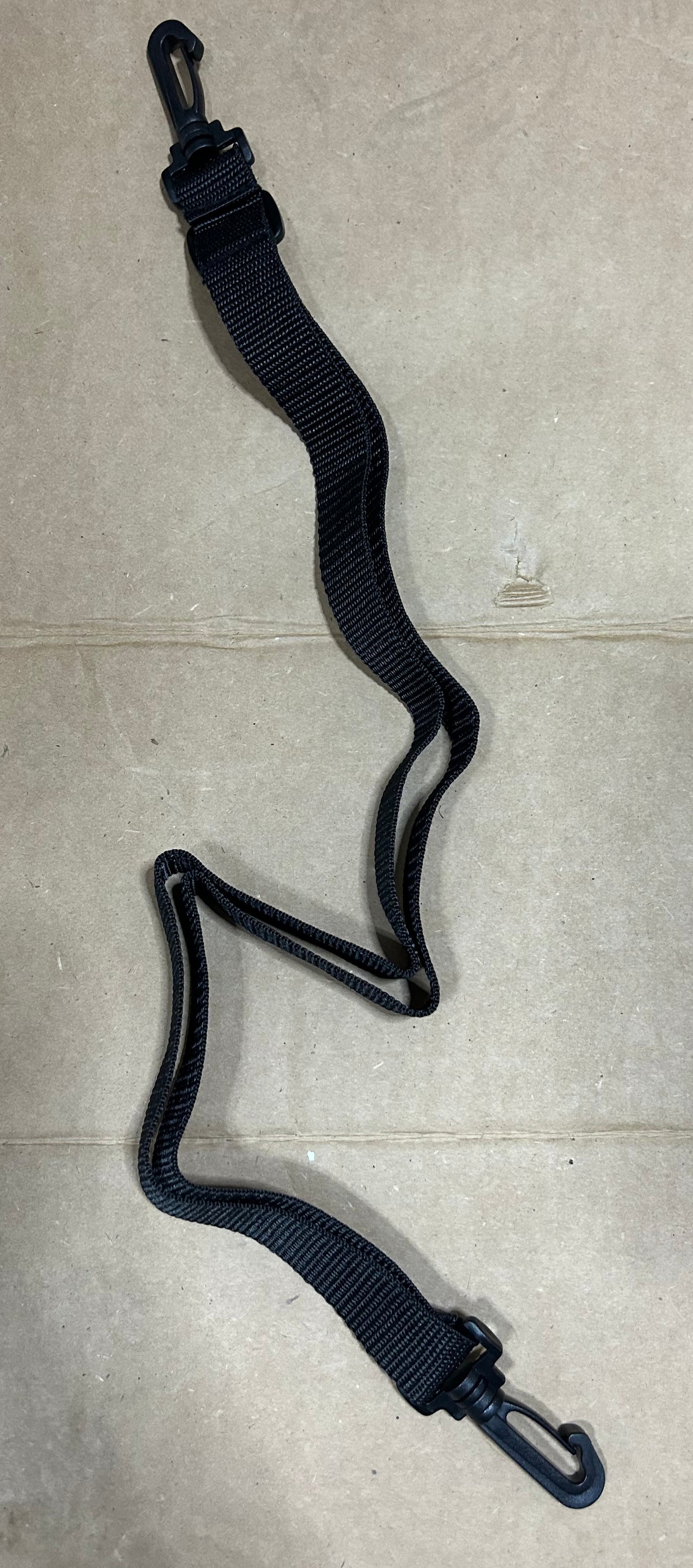 Lot of 3 Black Bimini Straps - 27"