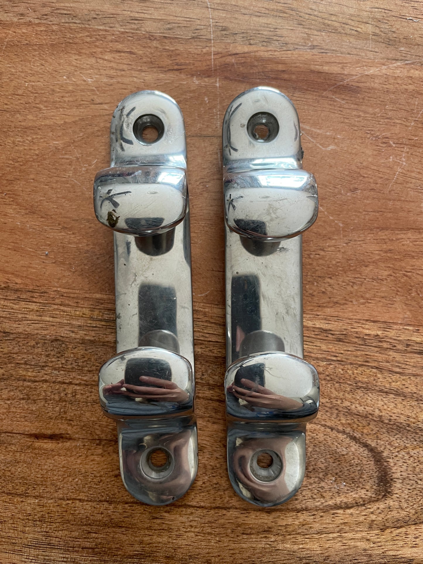 PAIR Stainless Steel 5” Chock Cleats MODEL 060200