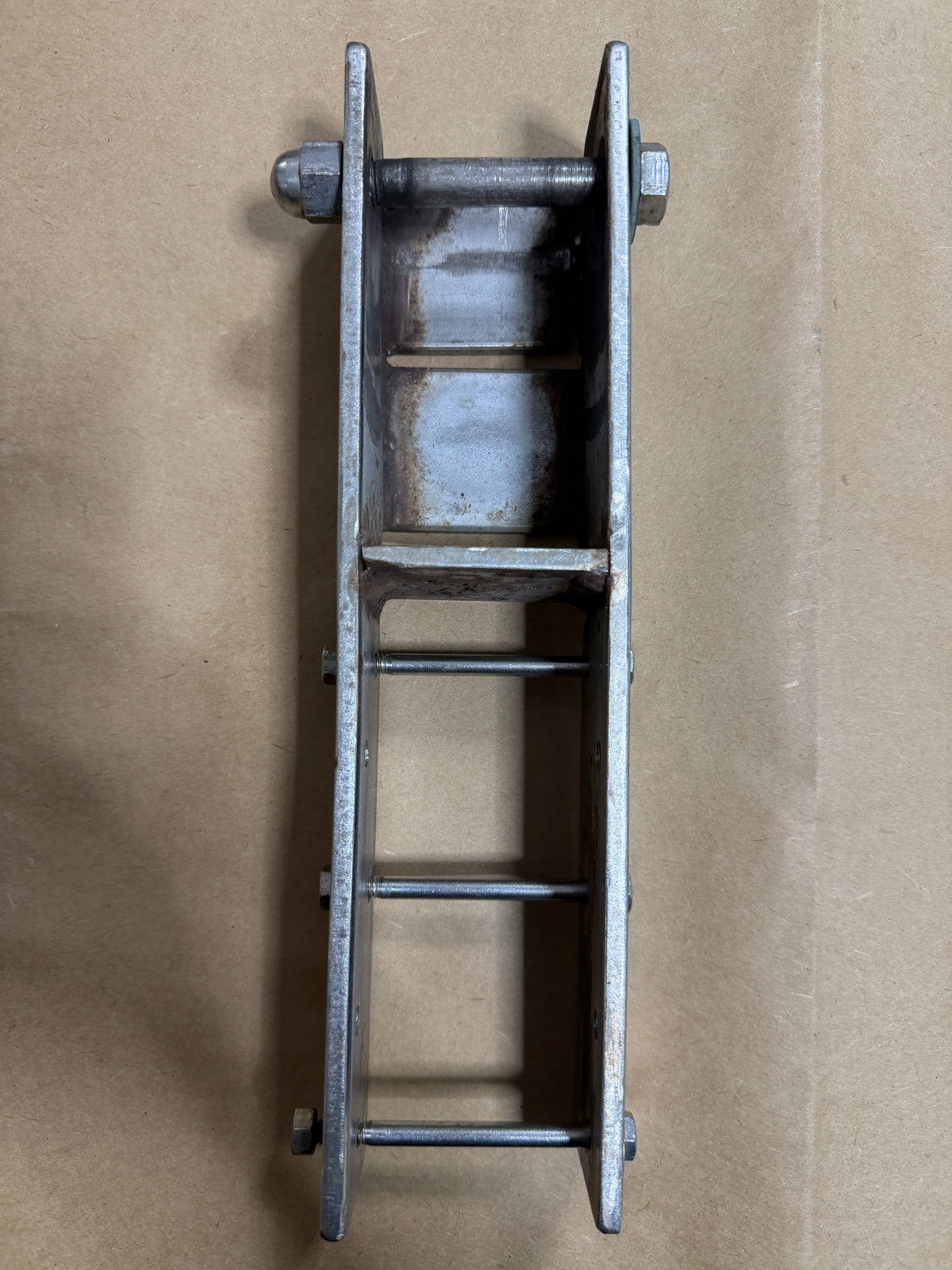Heavy Duty Stainless Tiller Hardware - 2 7/16" Width x 2" Deep -- #25