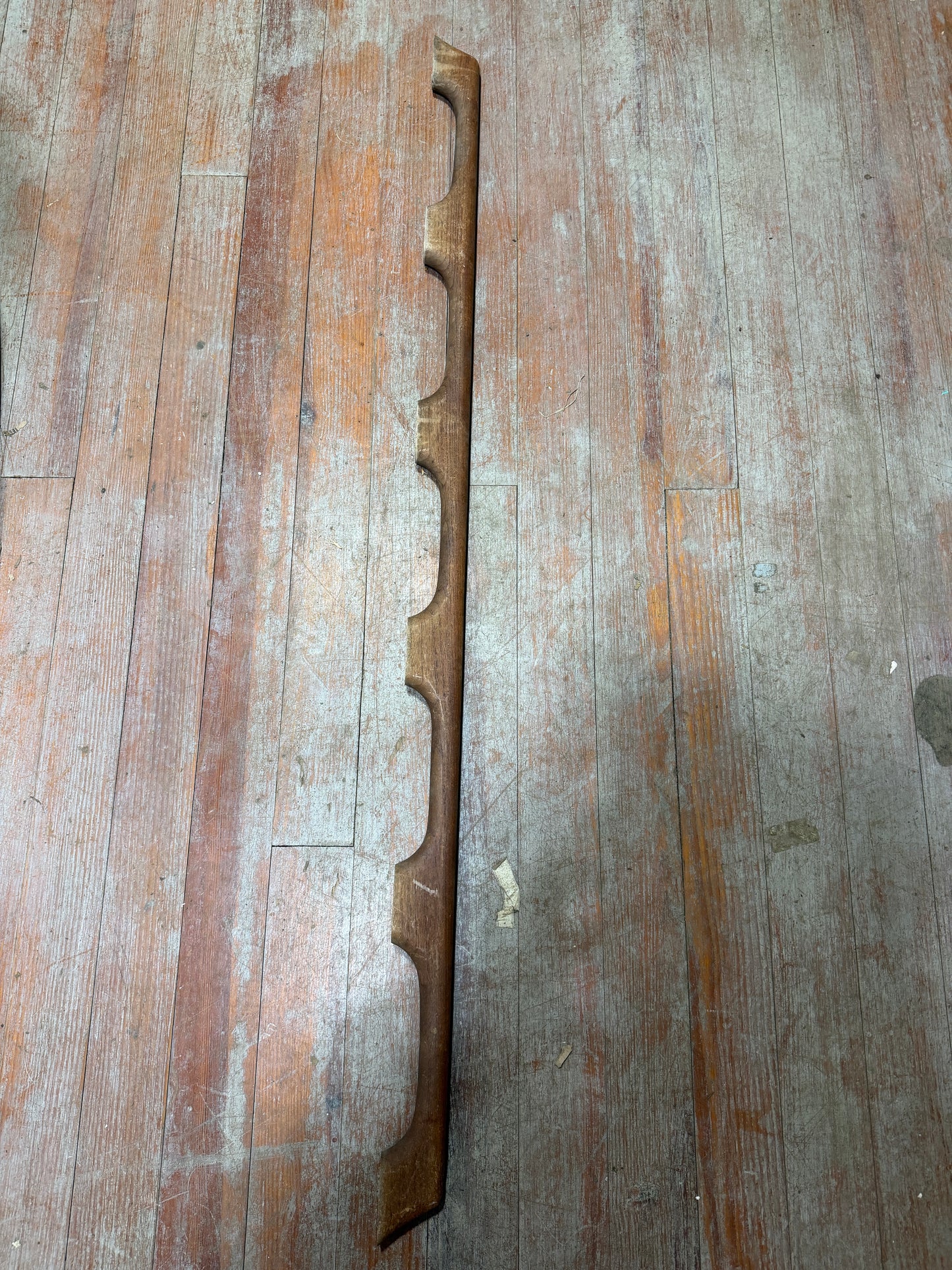 53" Long - 5 Rung Teak  Handrail - Catalina 30