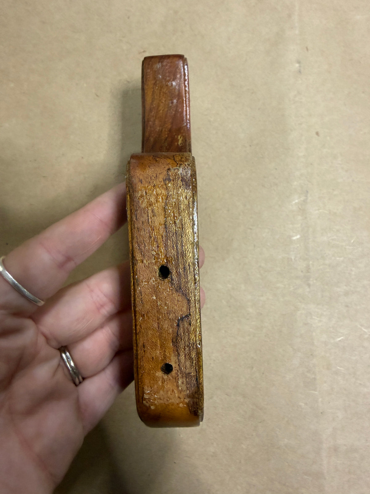 Wooden Double Hook