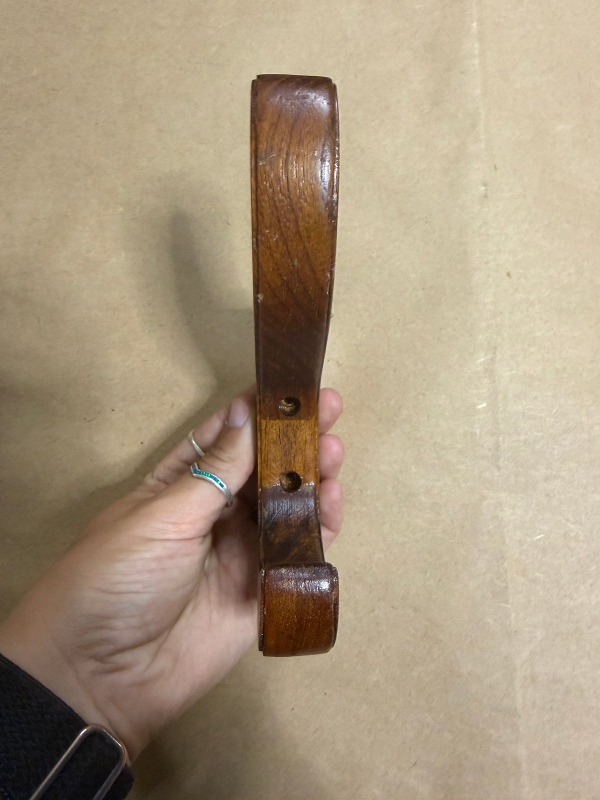 Wooden Double Hook