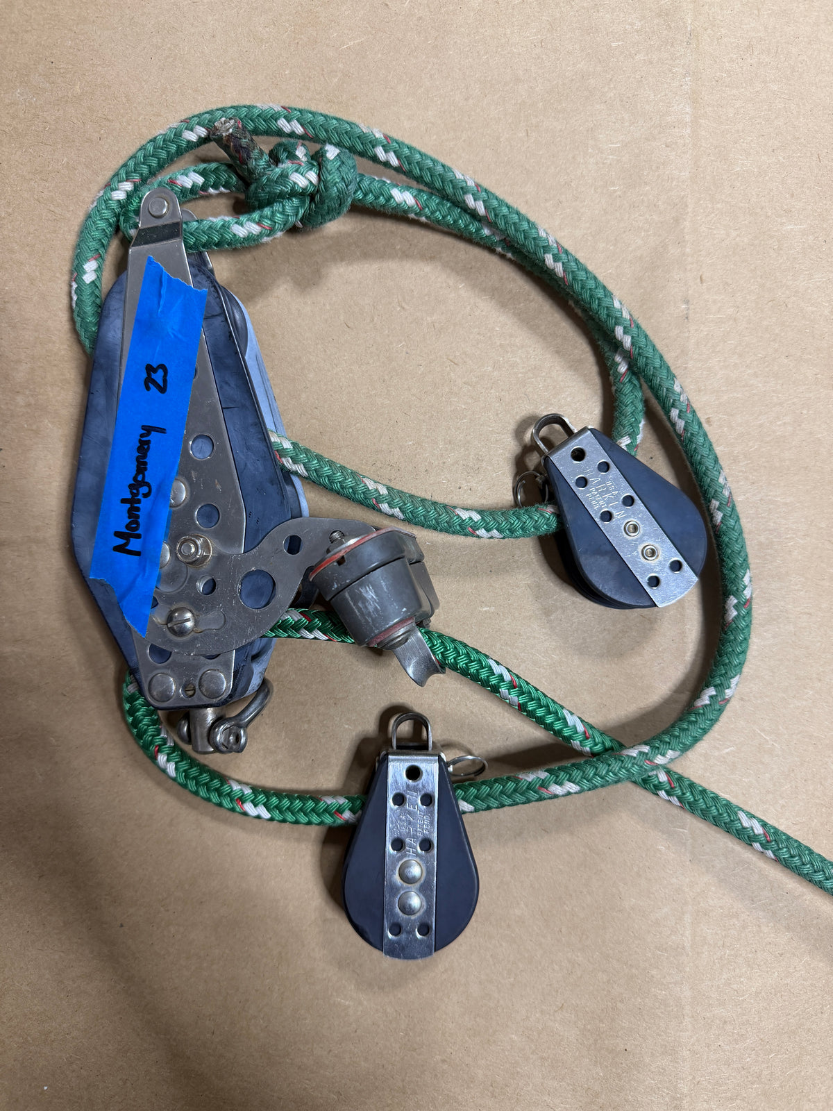Harken Boom Vang - Montgomery 23