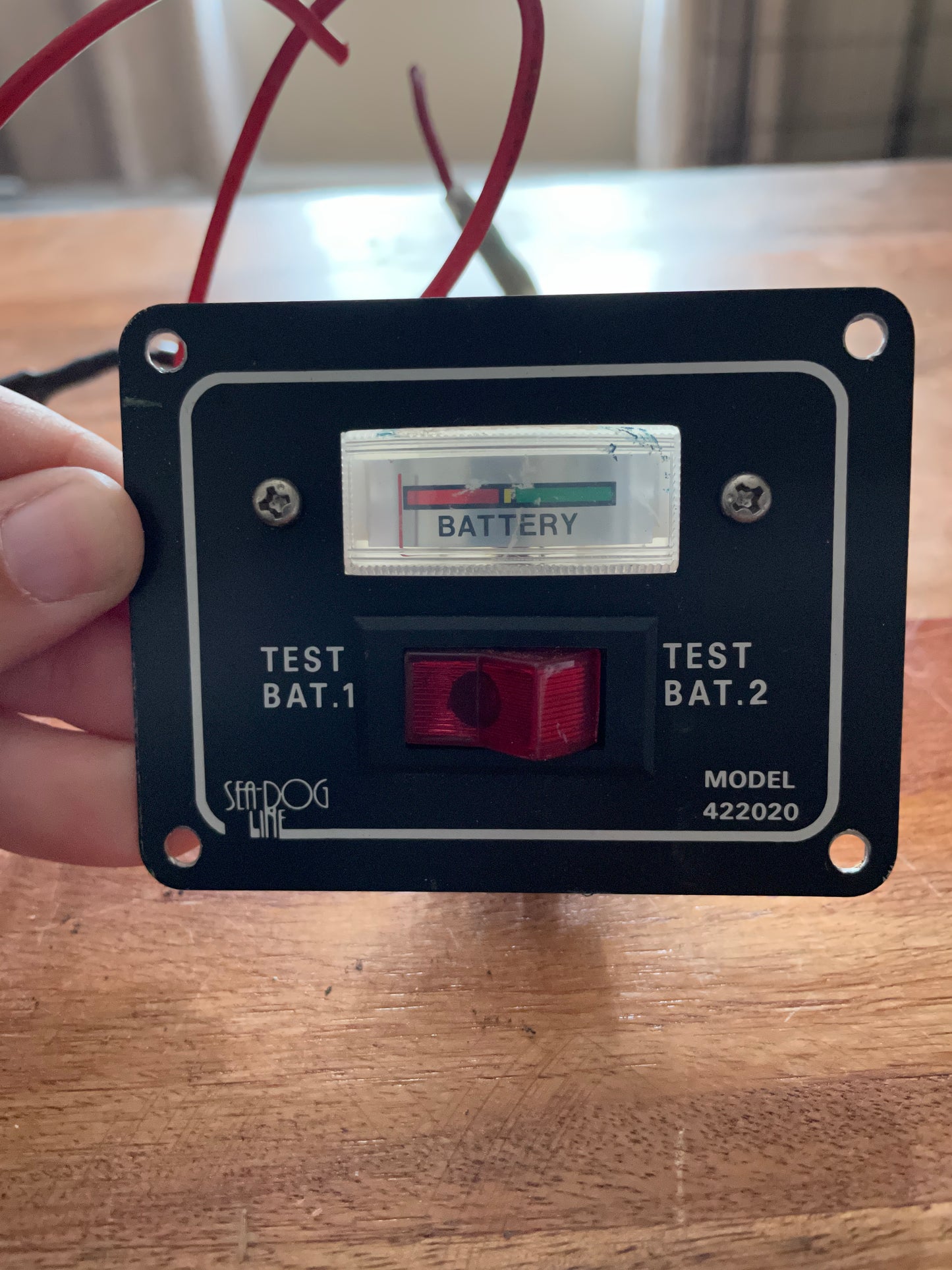 Seadog Line Battery Tester Panel Model 422020