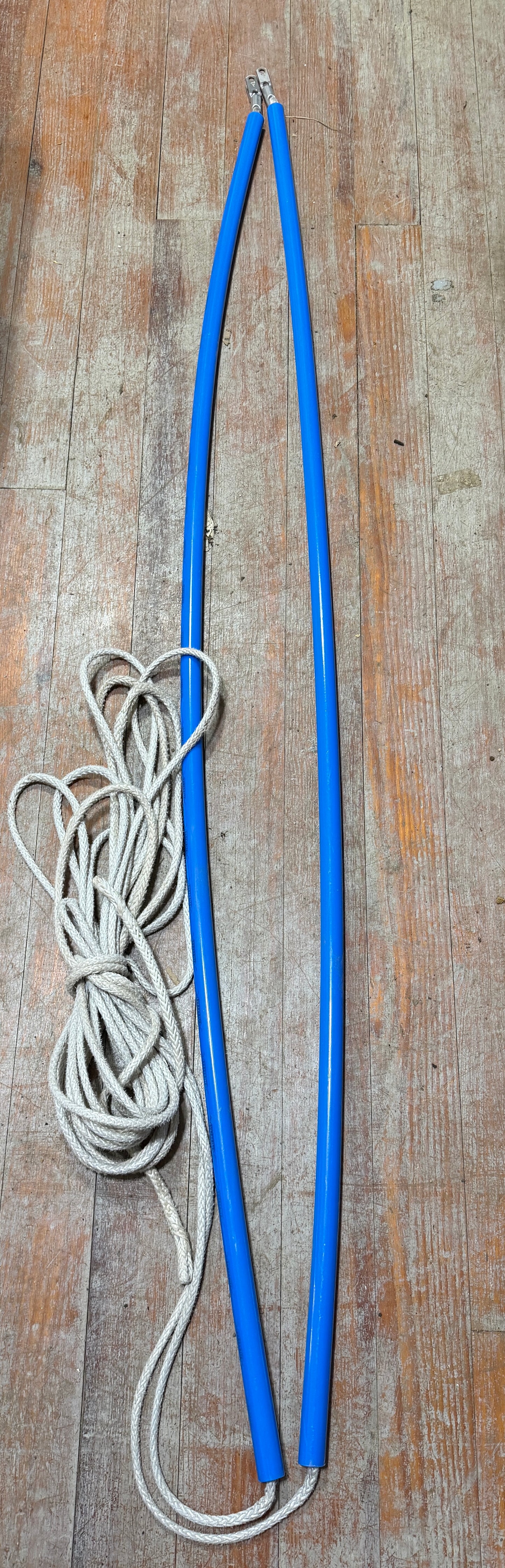 PAIR 25' Lifeline With 5' PVC - Catalina 30