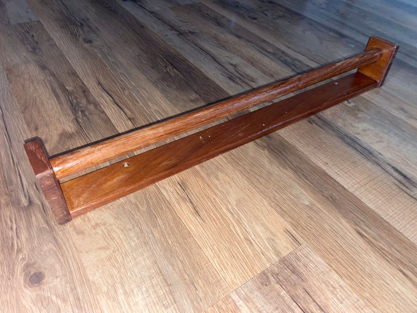 Teak Towel Rack