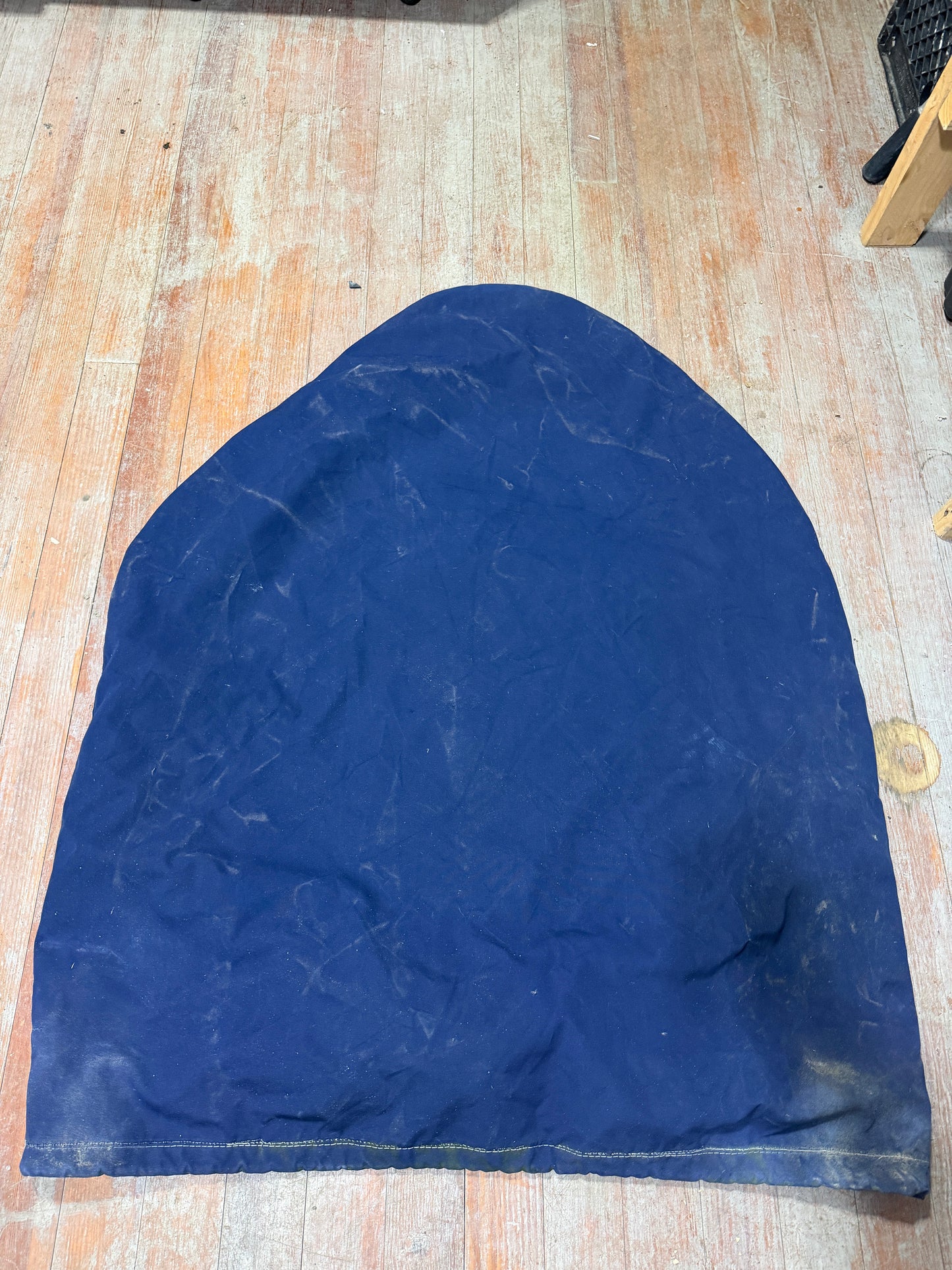 Navy Canvas Wheel Cover - Catalina 30