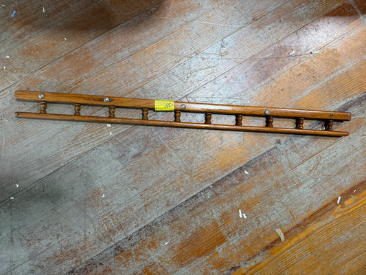 35" Teak Spindle - Angeled End