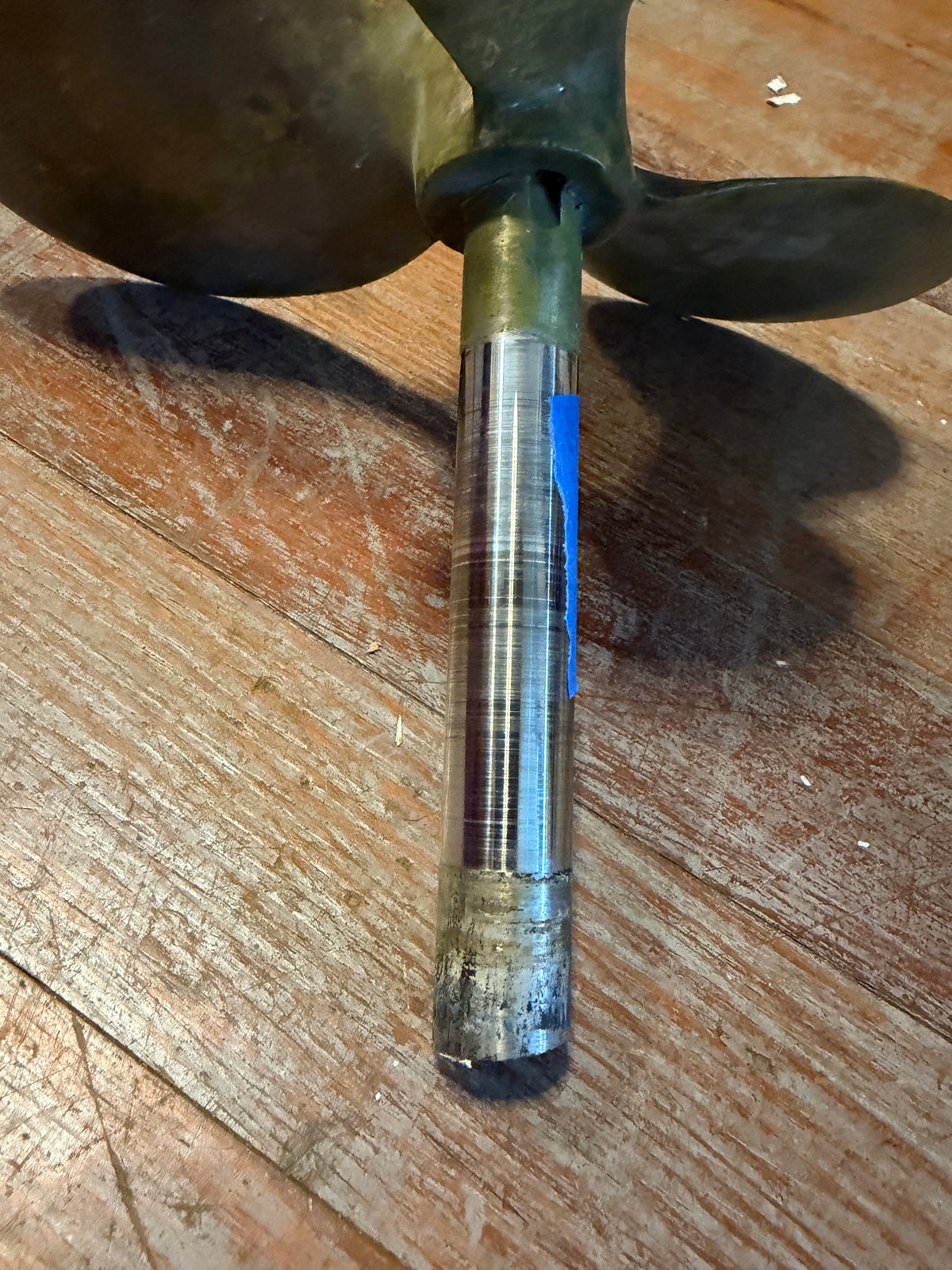 3 Blade Propeller - 11RH6 - 7/8" Tapered Shaft