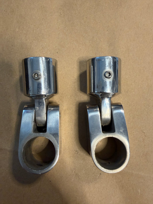 PAIR Bimini External Eyes and Rail Mounts - 1"