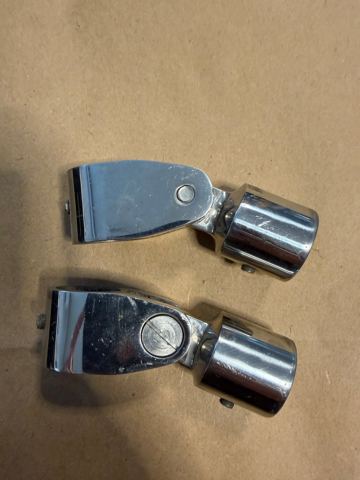 PAIR Bimini External Eyes and Rail Mounts - 1"