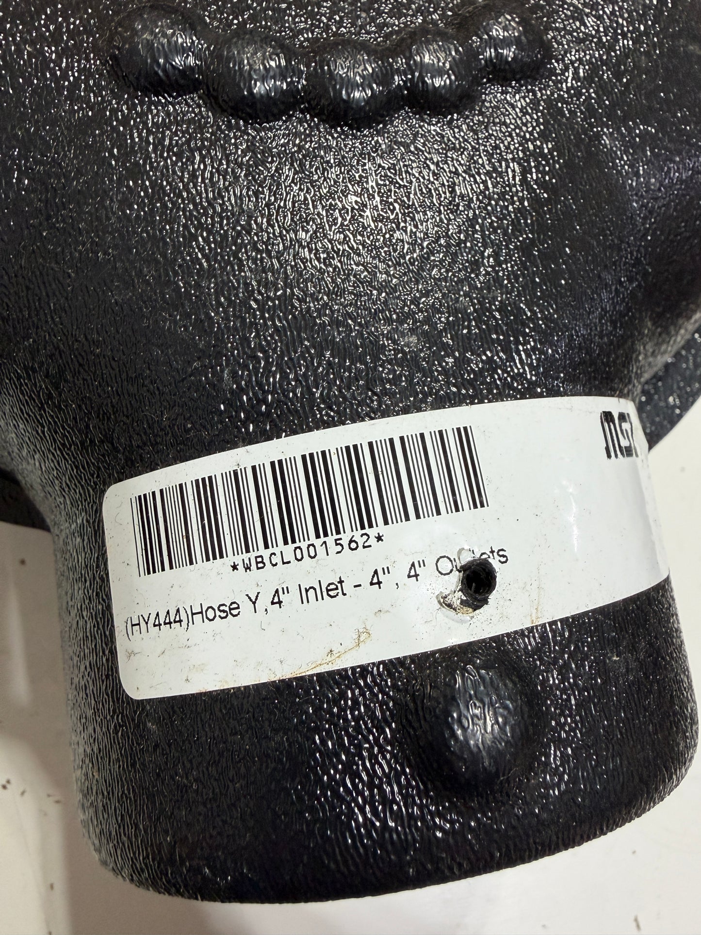 MSI 4" Inlet Y Valve - NEW