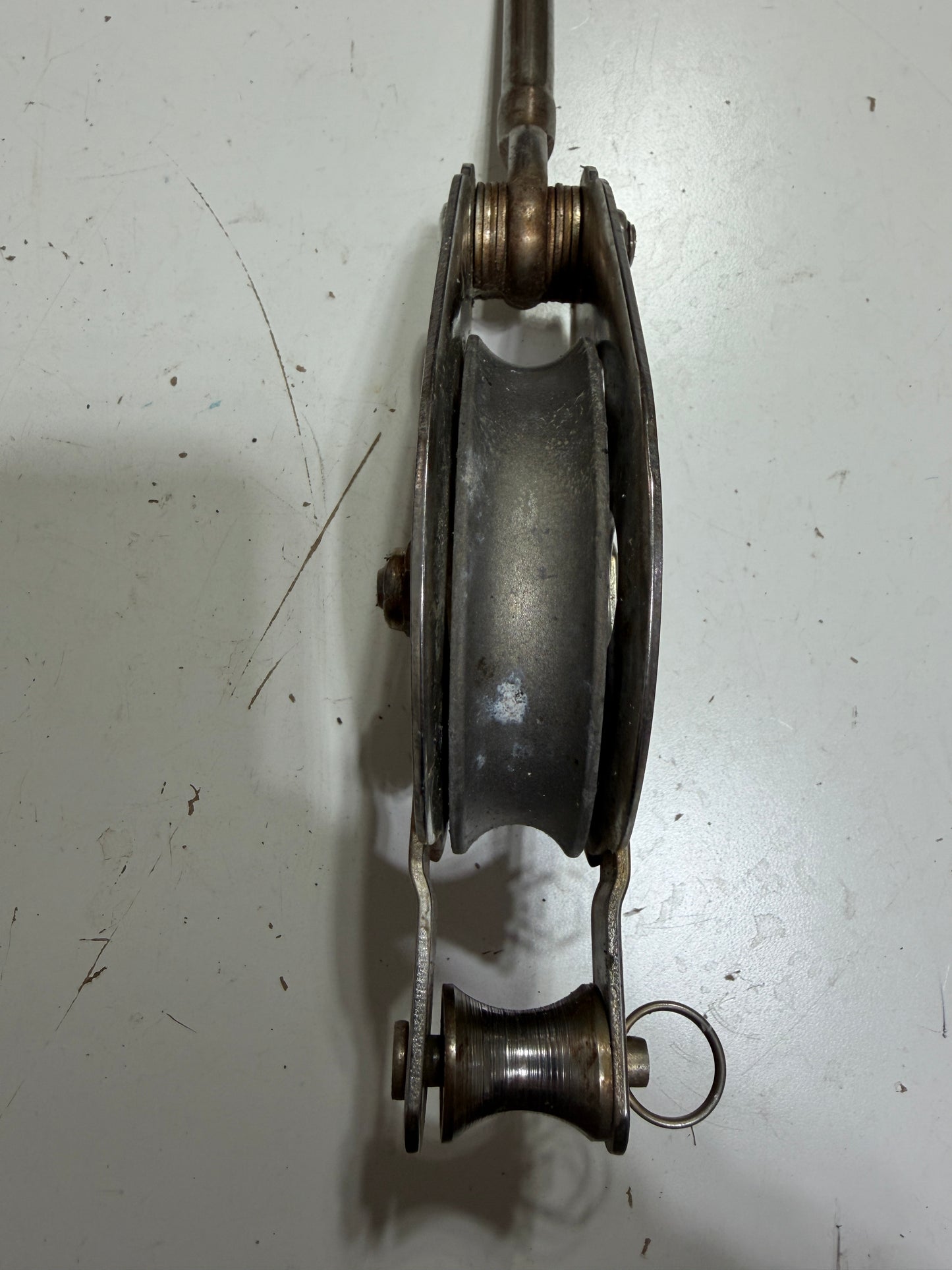 Large Schaefer 3 1/4" Fixed Block With Beckett - 1/2" Line - Sticky Sheave
