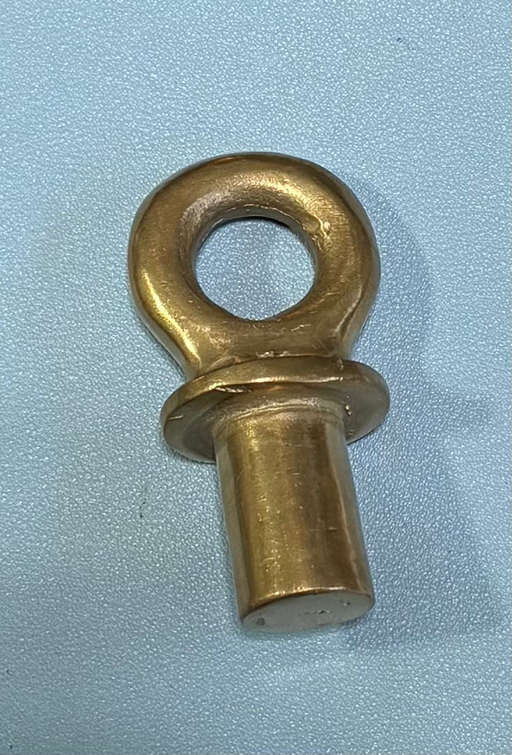 3/4" Insert Bronze Stanchion Eye - Lifeline Top Code BB1204