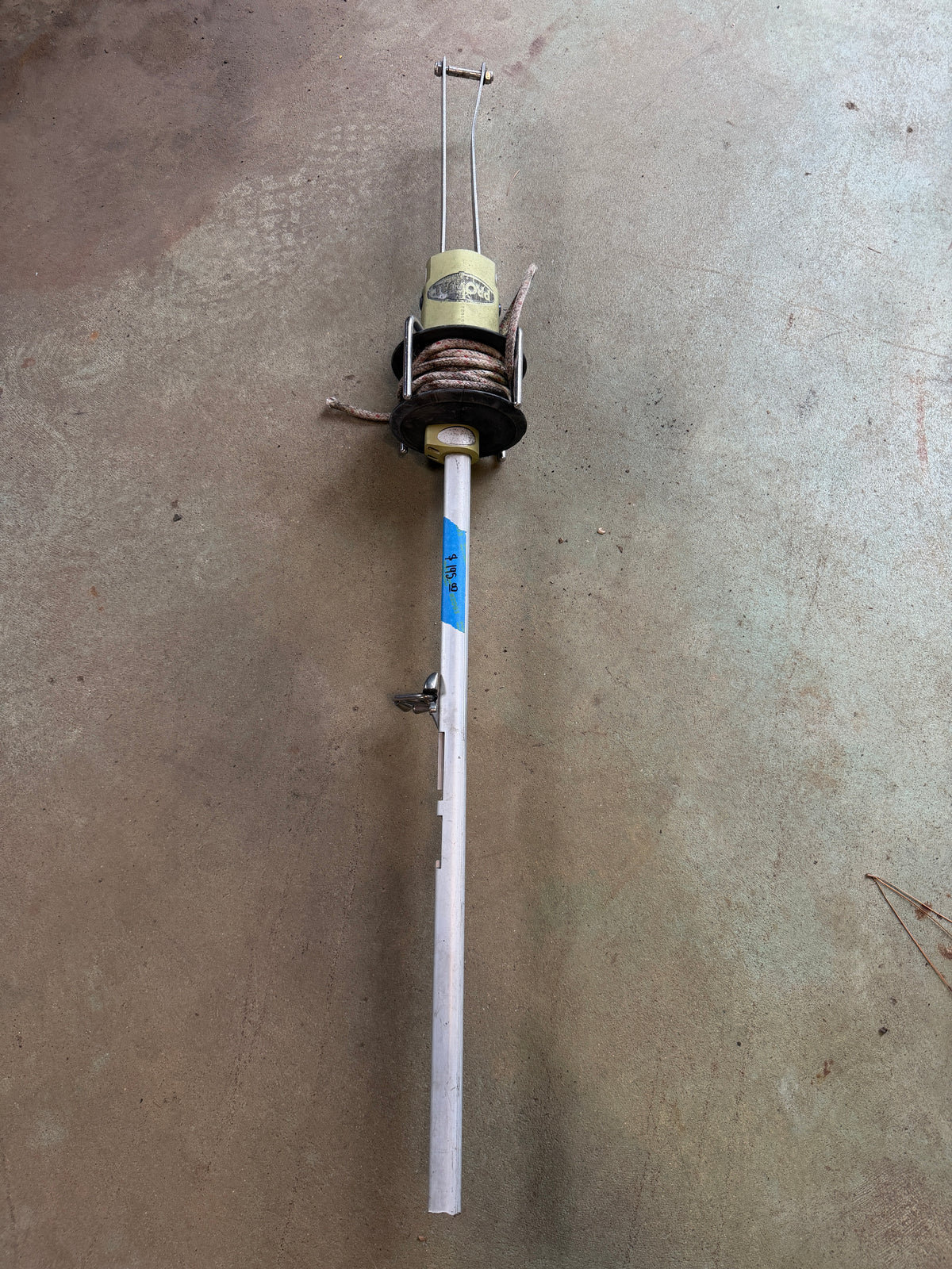 Profurl Roller Furling / Furler Drum With 12" Total Lenght Long Link Plate Fittings