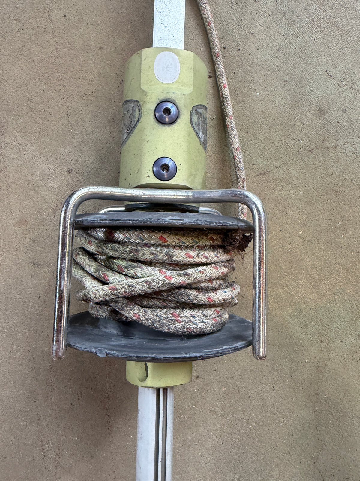 Profurl Roller Furling / Furler Drum With 12" Total Lenght Long Link Plate Fittings